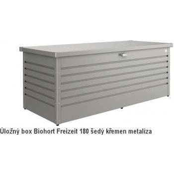 Biohort FreizeitBox 180 šedý křemen metalíza