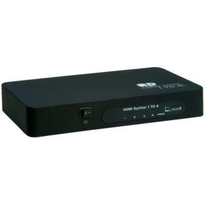 Roline 14.01.3553 Rozbočovač HDMI na 4 monitory – Sleviste.cz