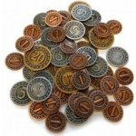 TLAMA games Sada univerzálních kovových mincí 50 ks – Zboží Živě