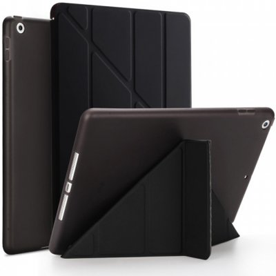 SES 2v1 Smart flip cover + zadní silikonový ochranný obal pro Apple iPad Air 4 10.9" 2020 černý 7982 – Zbozi.Blesk.cz