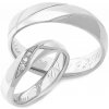 Prsteny Aumanti Snubní prsteny 96 Stříbro bílá