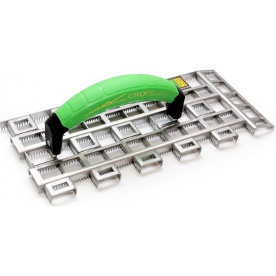 Škrabák mřížový Croco Max 330x140x15mm nerez