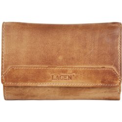 Lagen Dámská kožená peněženka LG 11 D caramel