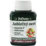 MedPharma Jablečný ocet Vitamín C vláknina chrom 67 tablet – Hledejceny.cz