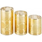 Solight 1V279 Sada LED svíček z přírodního vosku 3 ks – Zboží Dáma