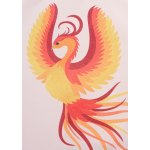 Radost v písku Šablona na pískování Fénix A4 210 x 297 mm – Zboží Dáma