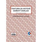 Baloušek Tisk PT198 Faktura za hotové, daňový doklad A5 – Zboží Živě