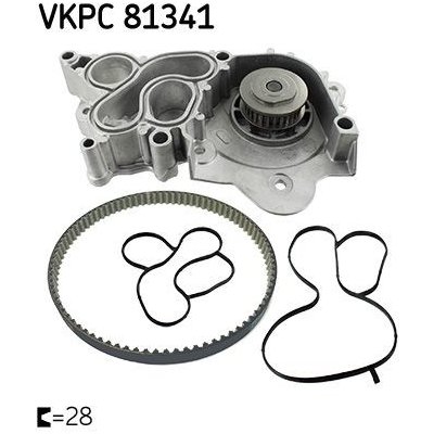 Vodní čerpadlo, chlazení motoru SKF VKPC 81341 – Hledejceny.cz