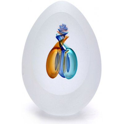 Artcristal Bohemia Broušené těžítko - dekor 06 Barva: Modrá / Tyrkysová / Topaz, Výška: 7 cm – Hledejceny.cz