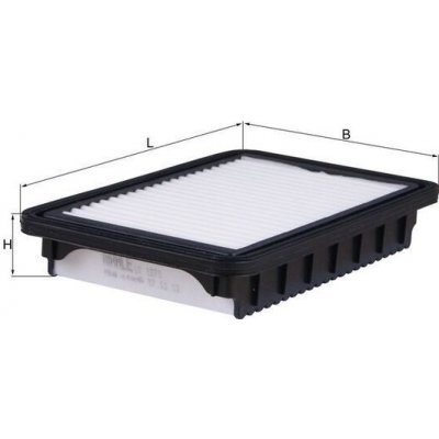 Vzduchový filtr MAHLE LX 3271 – Hledejceny.cz
