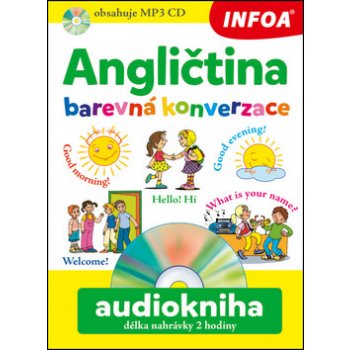 Angličtina barevná konverzace + CDmp3