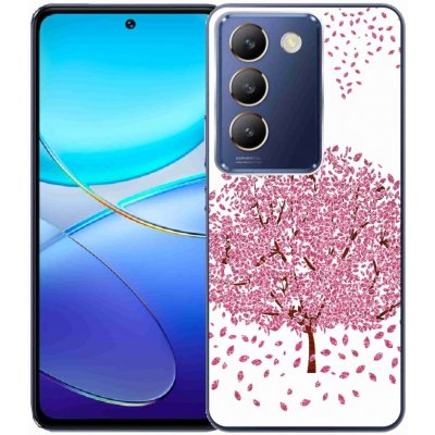 mmCase gelový kryt na Vivo V40 SE 4G/5G kreslený strom s listy – Zboží Živě
