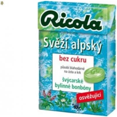 RICOLA Svěží alpský 40g bez cukru