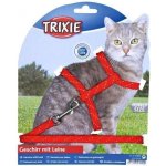 Trixie Postroj s vodítkem pro kočky reflexní 18 - 35 cm x 10 mm x 1,3 m – Sleviste.cz