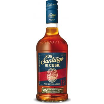 SANTIAGO DE CUBA 12y 40% 0,7 l (holá láhev)