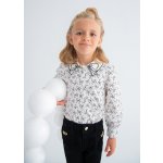 Abel & Lula košile s dlouhým rukávem Mašličky bílá – Zbozi.Blesk.cz