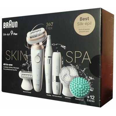 Braun Silk-épil 9 Flex SkinSpa 9-681 – Zbozi.Blesk.cz