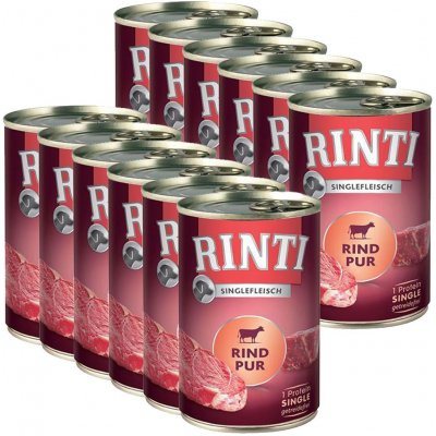 RINTI SENSIBLE PUR hovězí 12 x 400 g – Hledejceny.cz