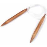 Jehlice pletací kruhové BAMBUSOVÉ Velikost: 12 – Sleviste.cz