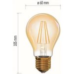 Emos LED žárovka Vintage A60 4W E27 Teplá bílá+ – Hledejceny.cz