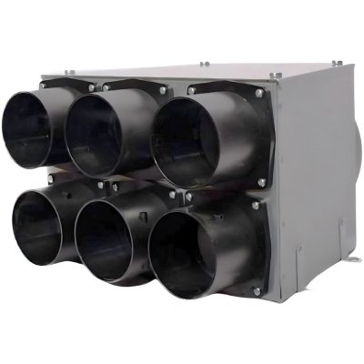 Ventishop Kompletbox distribuční box 6x90/160 mm, pozink – Hledejceny.cz