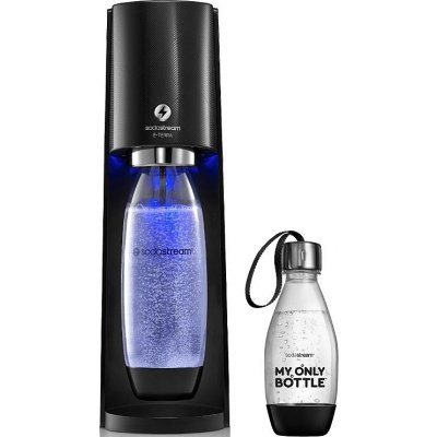 SodaStream E-terra black + lahev MOB – Zboží Mobilmania