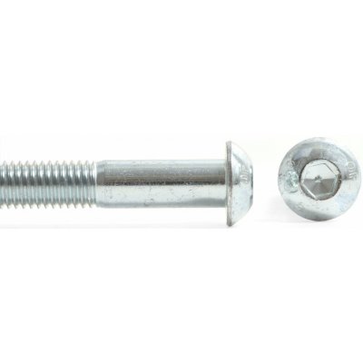 Šroub button imbus 10.9 ZB, ISO 7380, půlkulatá hlava - M10x30 – Hledejceny.cz