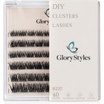 GloryStyles Samolepící segmentové řasy Invisible Band N237 dlouhé (10 - 16 mm) – Zboží Dáma