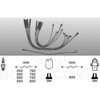 Zapalovací kabely RANGE ROVER 3.9 4x4 140kW – Zboží Mobilmania