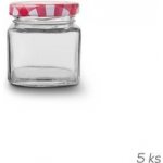 ORION sklenice zavařovací+víčko 5 x 50ml – Zboží Dáma