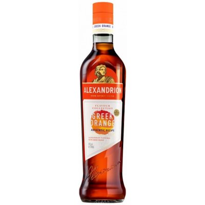 Brandy ALEXANDRION Greek Orange 25% 0,7 l (holá láhev) – Zboží Dáma