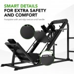 TUNTURI Leg Press/Hack Squat LP60 – Zboží Mobilmania