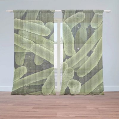 Záclony Bakterie: 2 ks - 150x250 cm - Sablio – Hledejceny.cz