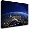Obraz Impresi Obraz Země v noci - 90 x 60 cm