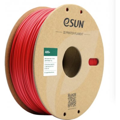 eSUN ABS+ Red, 1,75 mm / 1 kg – Zboží Živě