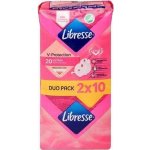 Libresse Hygienické vložky Ultra normal s křidélky 2 x 10 ks – Zboží Mobilmania