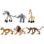 Teddies Zvířátka safari ZOO 9-10 cm 6 ks – Zboží Dáma