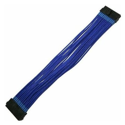 Nanoxia prodlužovací 24-pin ATX 30cm modrý / 9-2-024 / Single Sleeve NX24V3EB