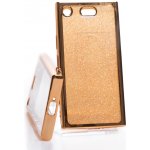 Pouzdro Glitter Case Elektro Sony Xperia XZ1 Compact G8441 Zlaté – Zboží Mobilmania