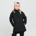 Dětský černý softshellový oversize kabátek – Zboží Dáma