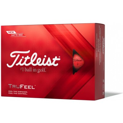 Titleist TruFeel červené 3 ks – Zbozi.Blesk.cz
