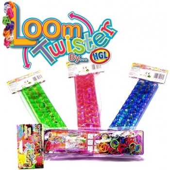 LOOM BANDS Twister set 200 ks + tkalcovský stav