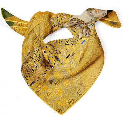 Hedvábný šátek Adele Bloch Gustav Klimt – Sleviste.cz
