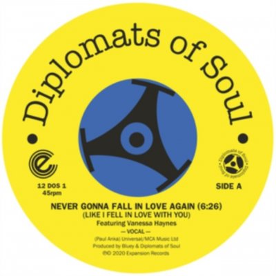 Never Gonna Fall in Love Again Like I Fell in Love With You Diplomats of Soul LP – Hledejceny.cz