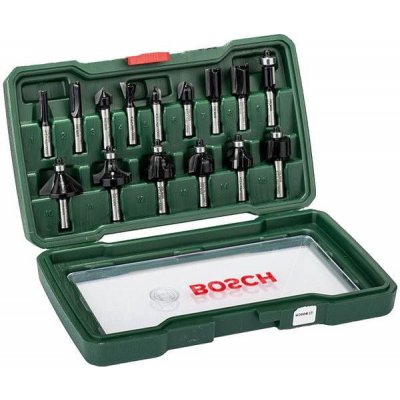 Bosch 2607019469 15dílná sada fréz TC (8mm stopka) – HobbyKompas.cz