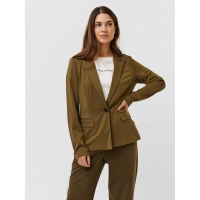 Vero Moda dámské sako Berta Khaki – Zboží Mobilmania