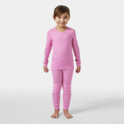 Helly Hansen dětské termoprádlo K Lifa Merino set meta pink – Zbozi.Blesk.cz