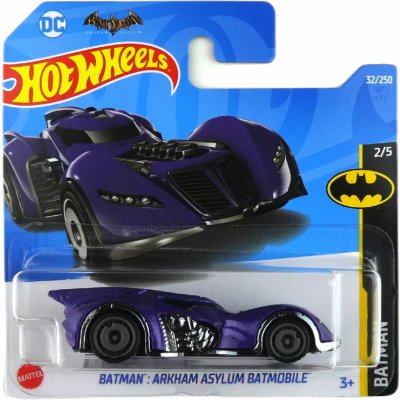 Hot Wheels Batman: Arkham Asylum Batmobile Dark Purple – Sleviste.cz