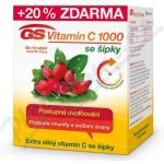 GS Vitamin C1000 + šípky 60 tablet – Hledejceny.cz