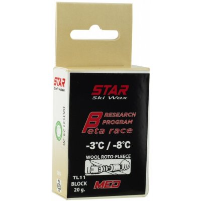 Star Ski Wax TL11 Block Beta Race med 20 g – Hledejceny.cz